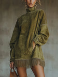 NATHALIE™|FRINGE DRESS