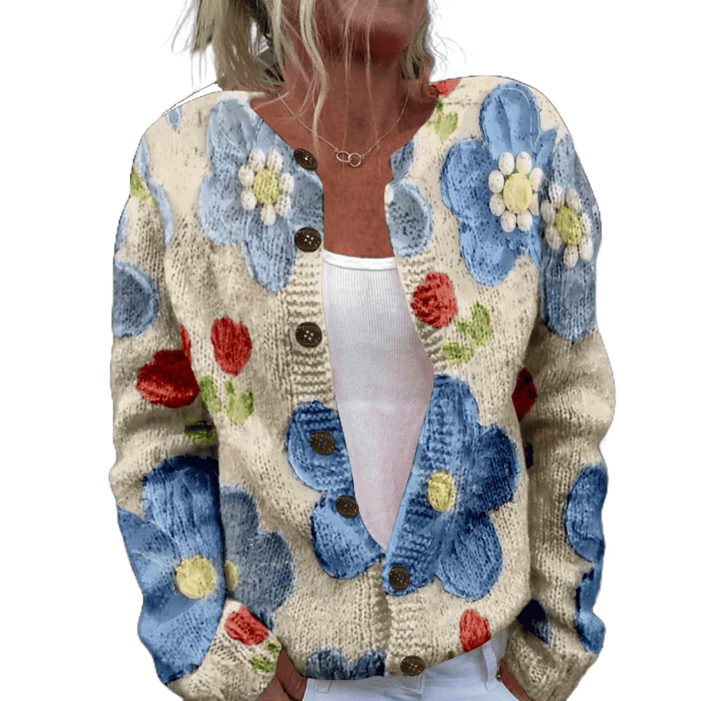 LIESBETH™|MULTICOLOR CHIC CARDIGAN