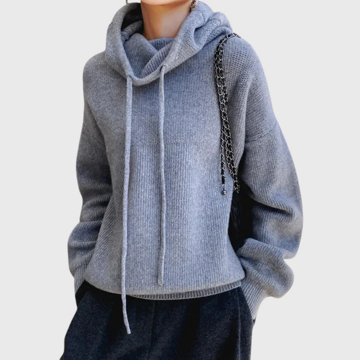 MARZIA™|FELPA CON CAPPUCCIO