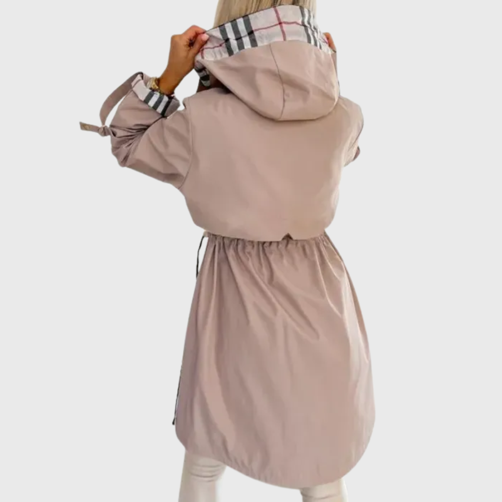 LORETTA™|GIACCA CON ZIP FRONTALE
