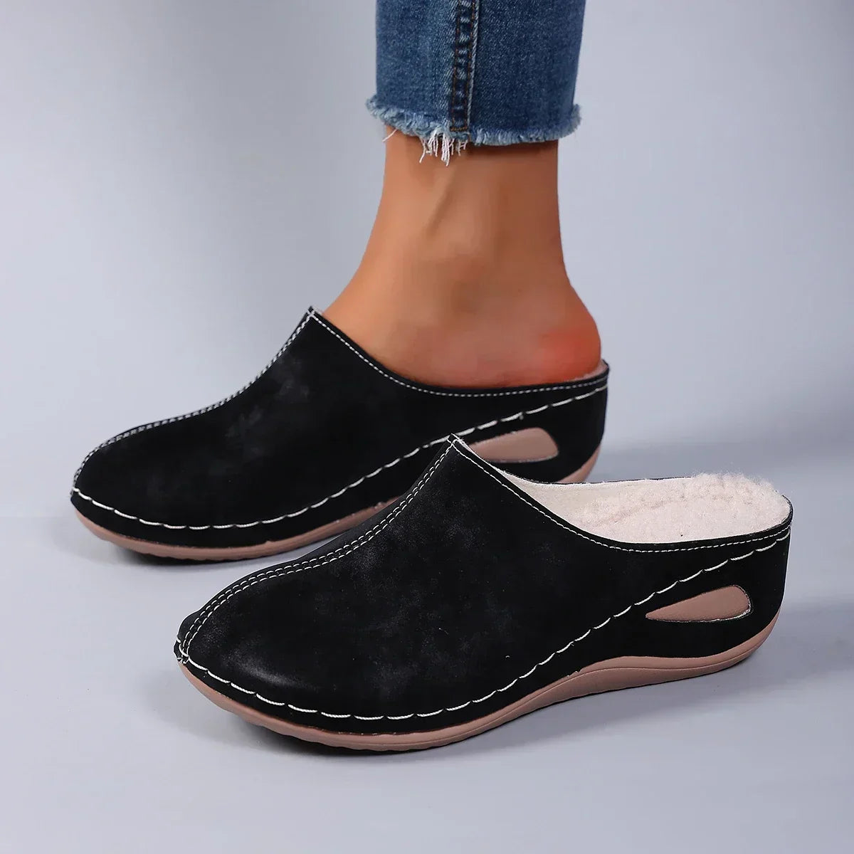 CELINE™|FLEECE COMFORT SLIPPERS