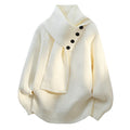 STELLA™ | SCARF NECK SWEATER