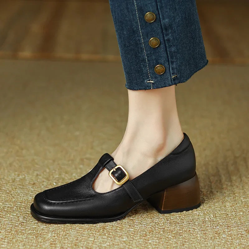 YSOLENNE™|T-STRAP SHOES
