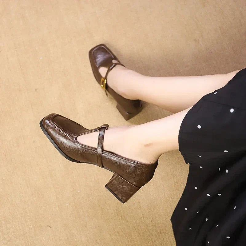 DORVANNA™|FRENCH MARY JANES