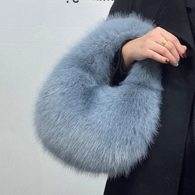 JEAN™|HALF-MOON SHOULDER BAG