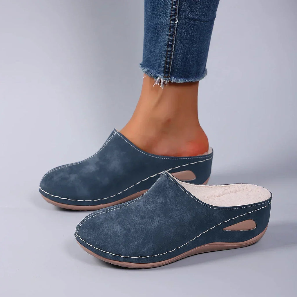 CELINE™|FLEECE COMFORT SLIPPERS