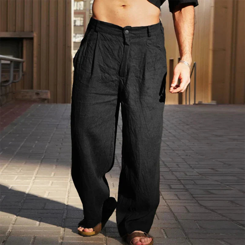 LUCIANO™|PANTALONI ESTIVI AMPI