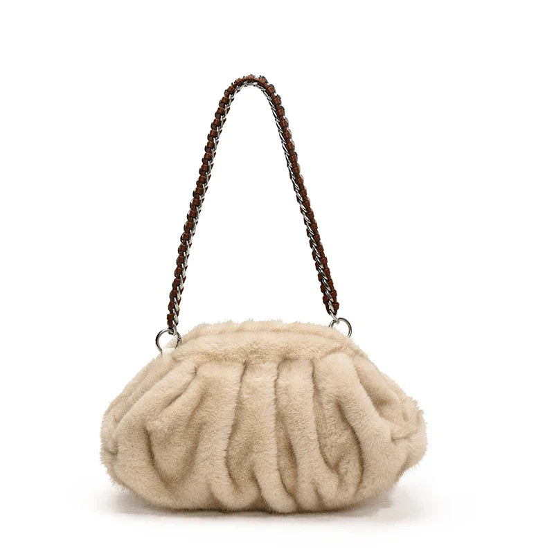 EVELYN™|PLEATED SHOULDER BAG