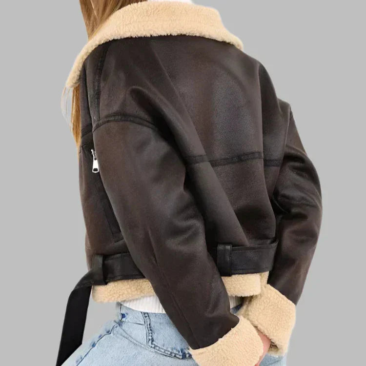 HARPER™|Giacca in pelle traspirante versatile