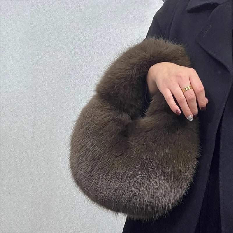 JEAN™|HALF-MOON SHOULDER BAG