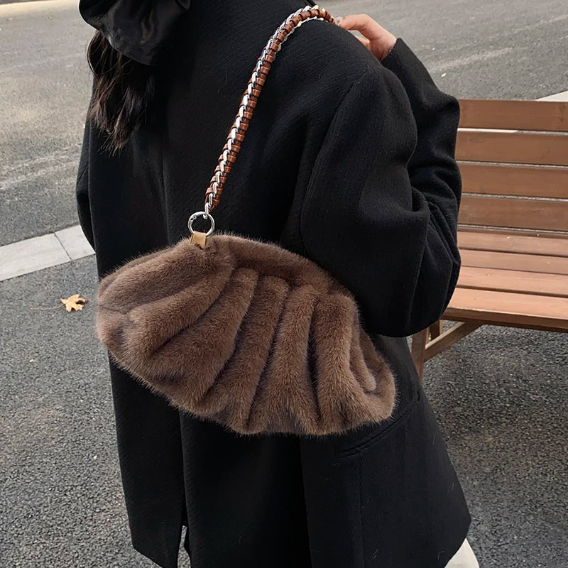 EVELYN™|PLEATED SHOULDER BAG