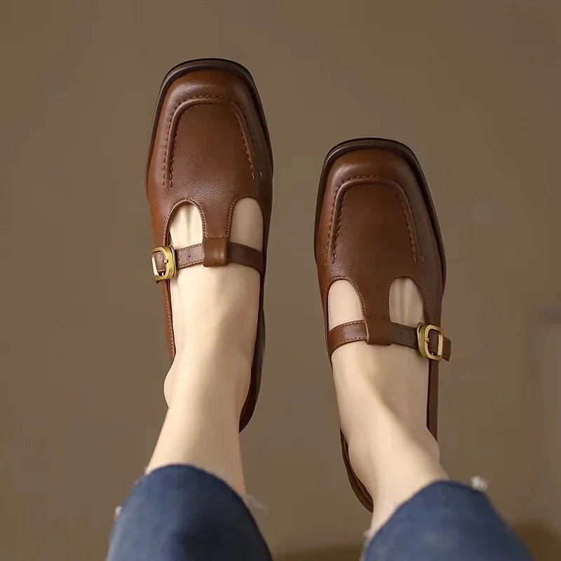YSOLENNE™|T-STRAP SHOES