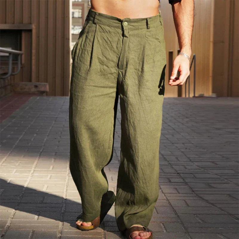 LUCIANO™|PANTALONI ESTIVI AMPI
