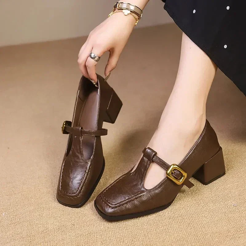DORVANNA™|FRENCH MARY JANES