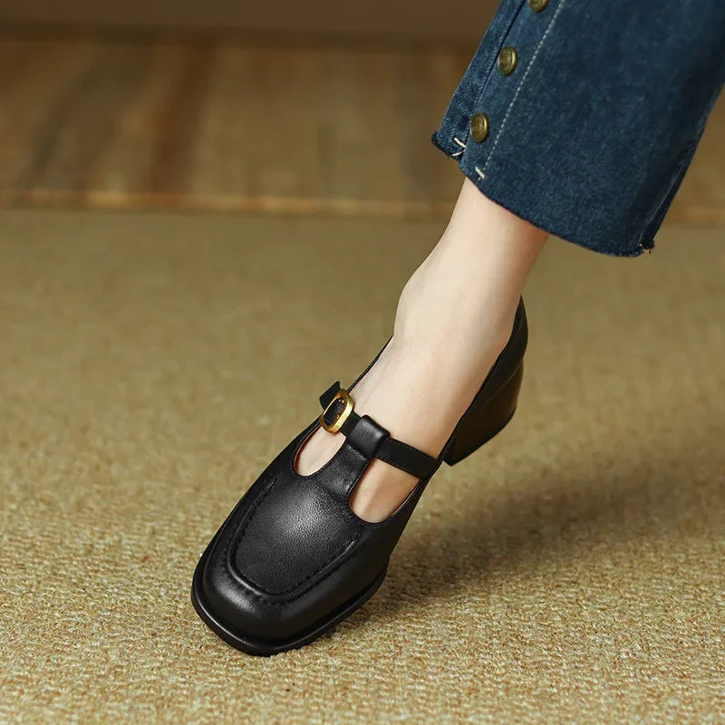 YSOLENNE™|T-STRAP SHOES