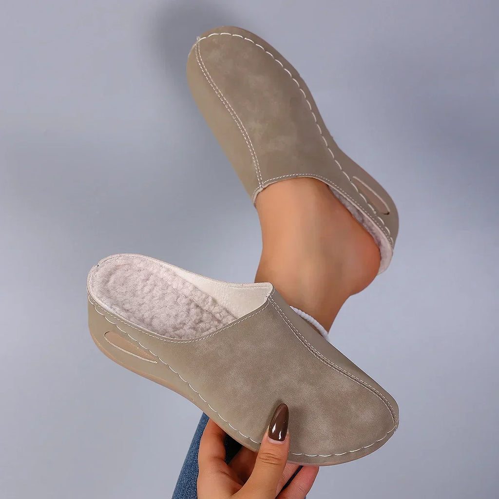 CELINE™|FLEECE COMFORT SLIPPERS