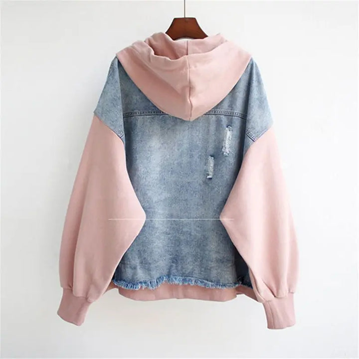DELFINA™|GIACCA HOODIE CASUAL