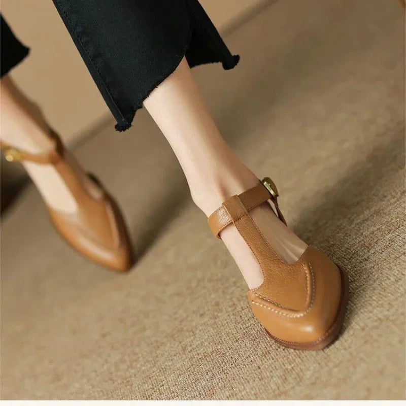 AURENZA™|BUCKLE SHOES