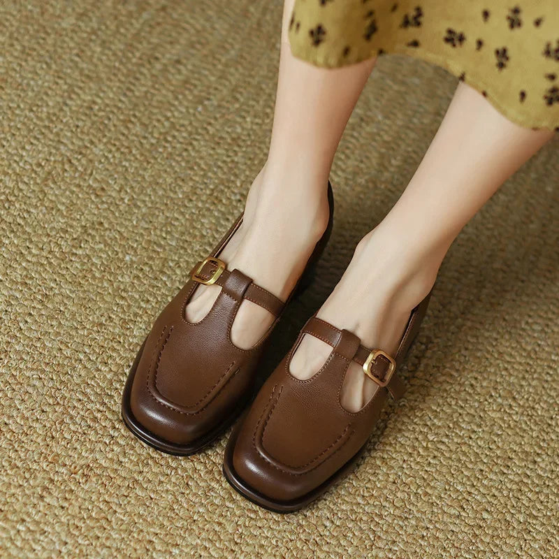YSOLENNE™|T-STRAP SHOES