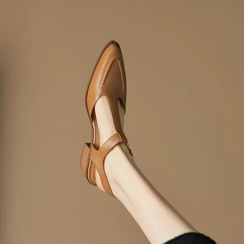 AURENZA™|BUCKLE SHOES