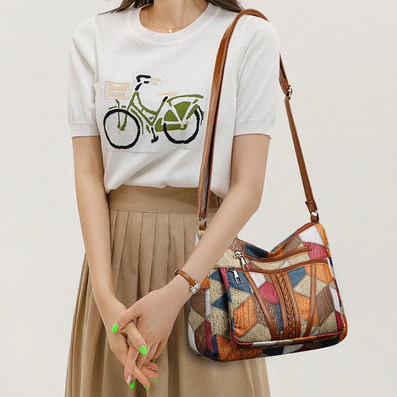 CINZIA™|PATCHWORK BAG