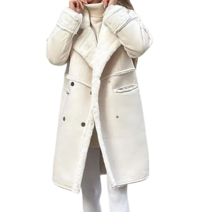 ELMSWORTH™|WARM TEDDY TRENCH COAT