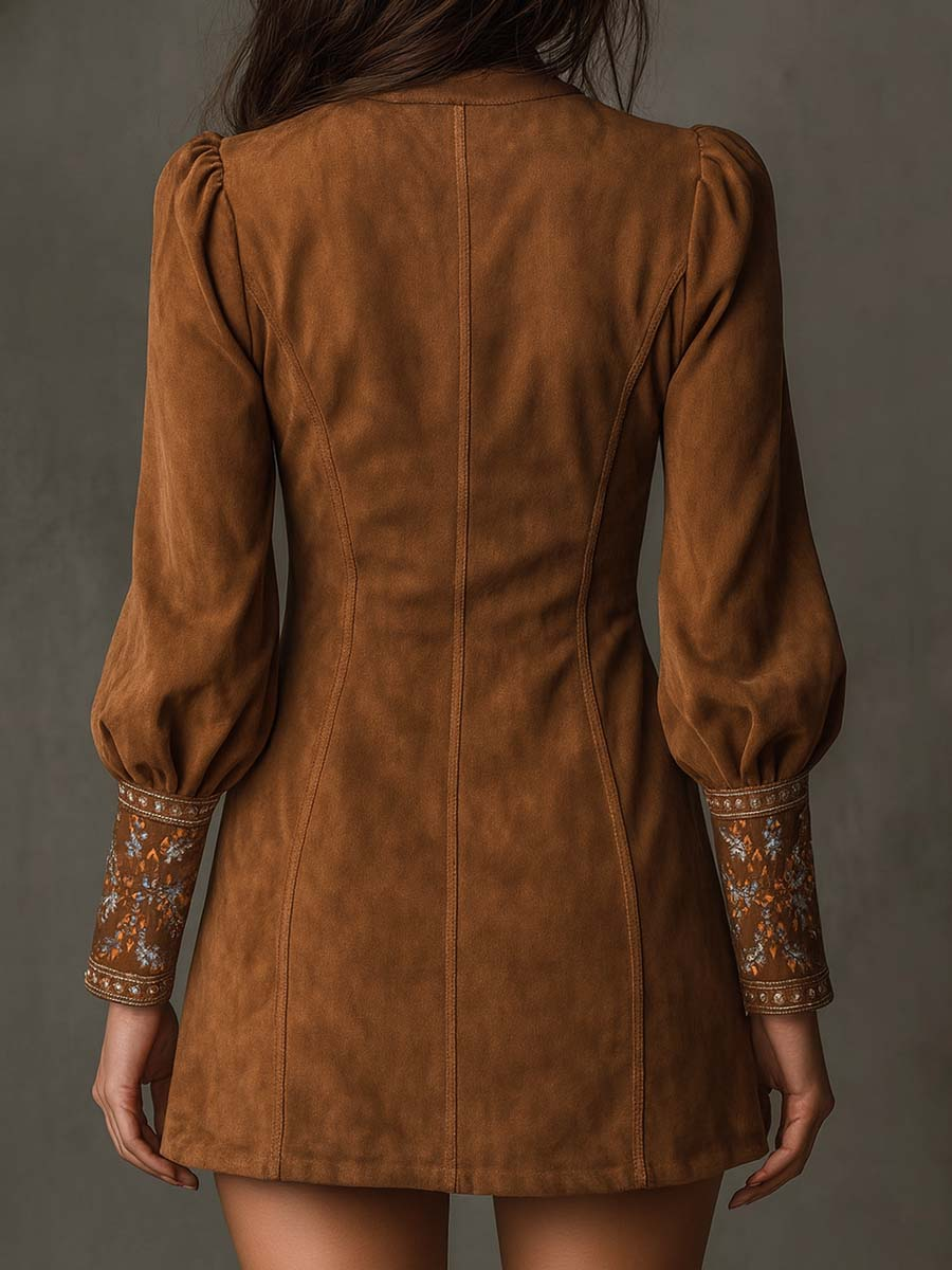 HELEN™|BOHO MINI DRESS