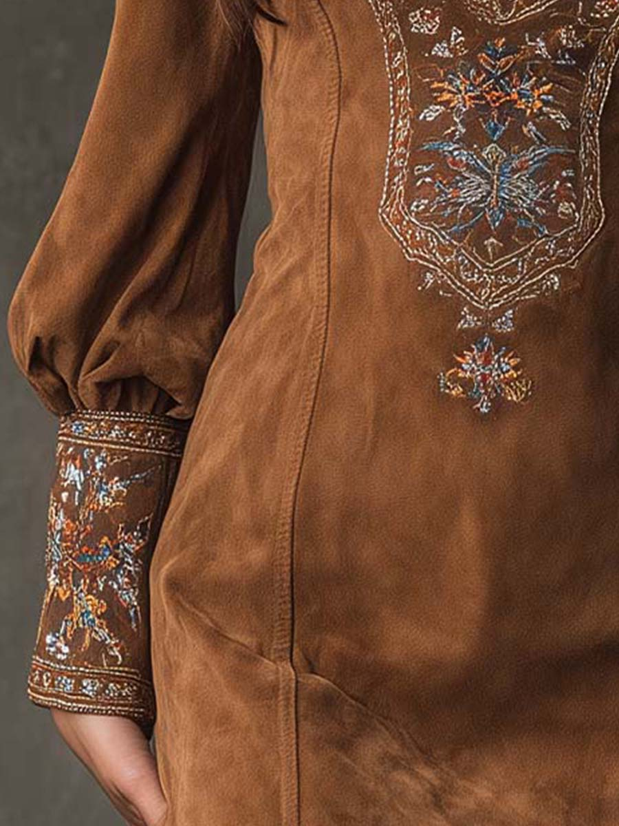 HELEN™|BOHO MINI DRESS