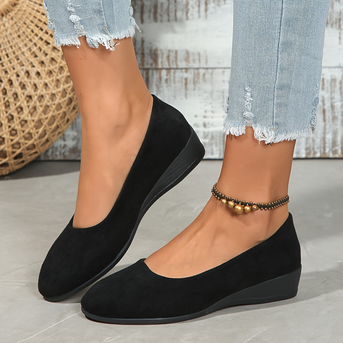 NICOLE™|ELEGANT WEDGE SHOES