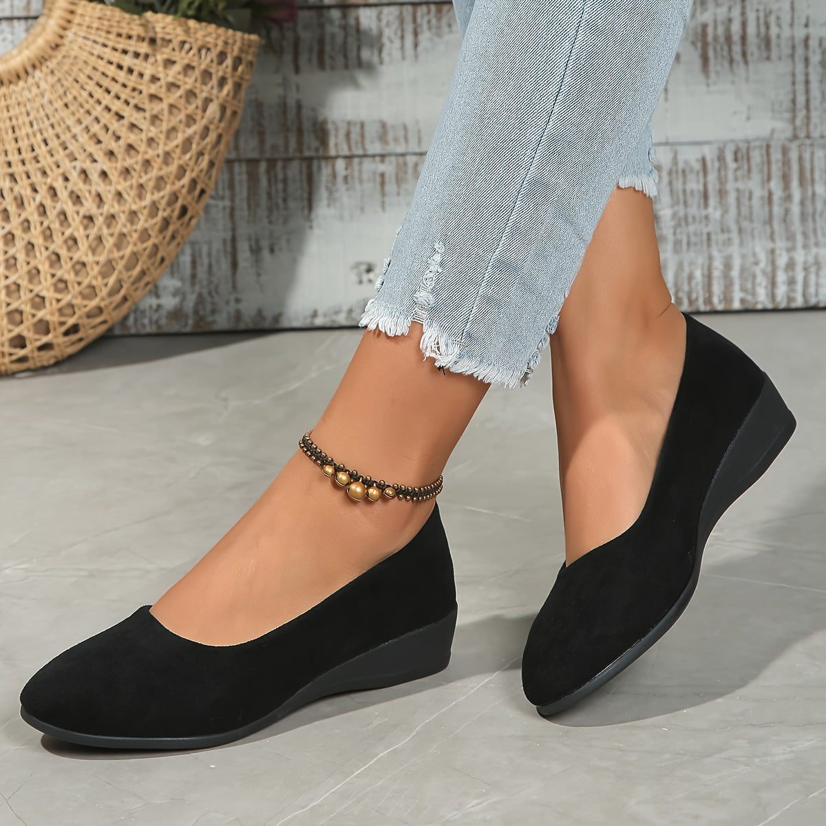 NICOLE™|ELEGANT WEDGE SHOES