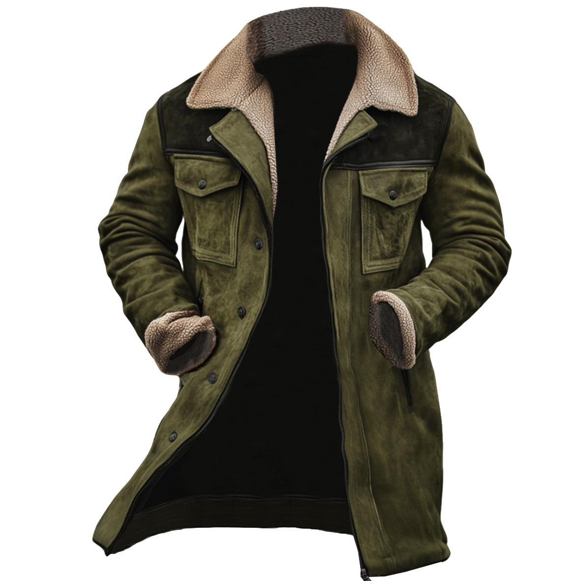 MARCELLO™|VINTAGE PATCHWORK JACKET COAT