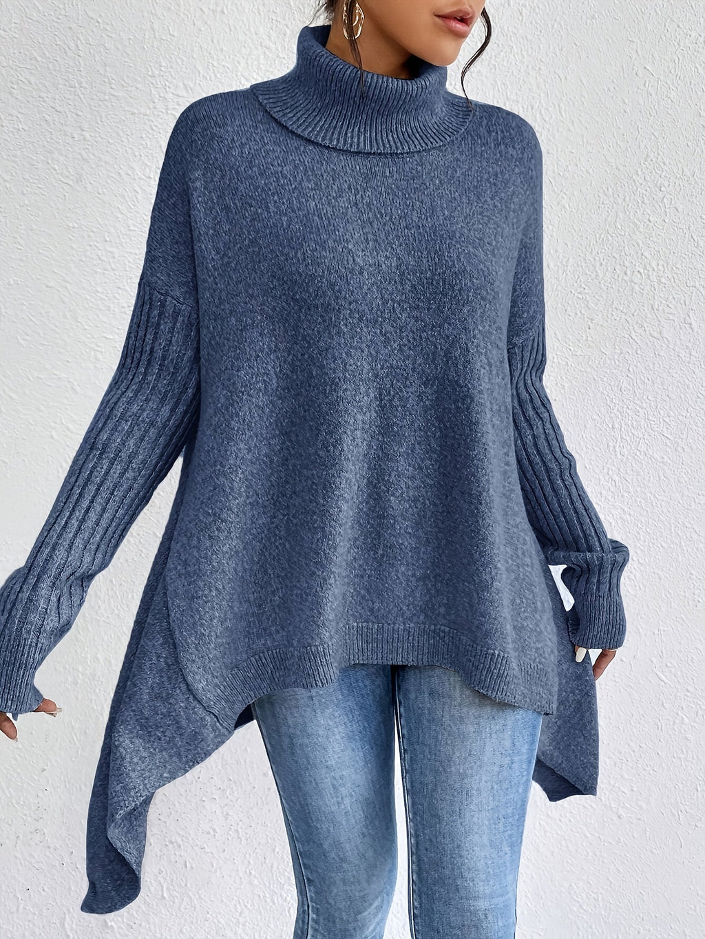 NIKKI™|OVERSIZED TURTLENECK