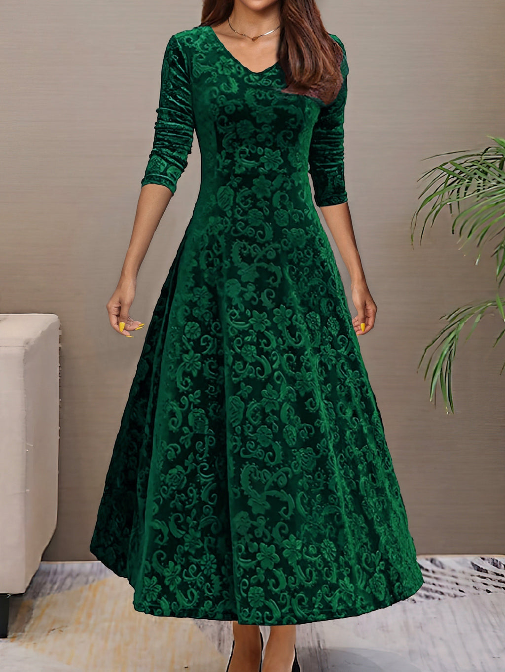 SHYLA™|ELEGANT MIDI DRESS