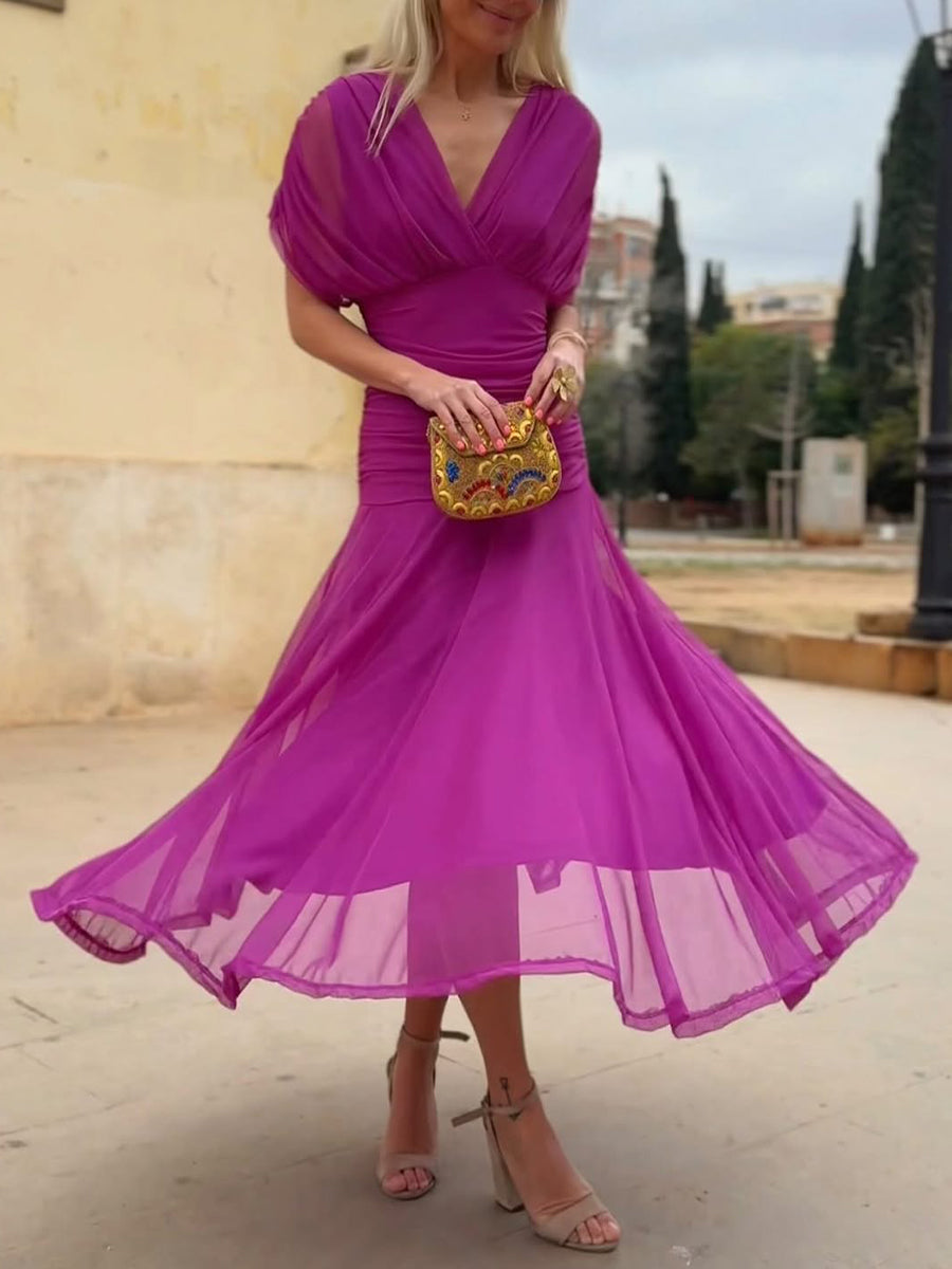 MAYLA™|FLOWING MIDI DRESS