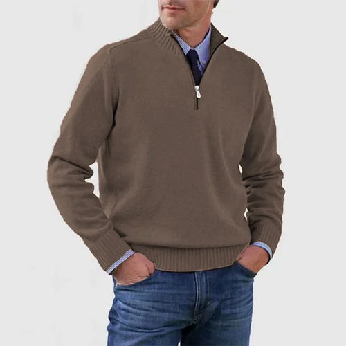 CALVIN™|HALF ZIP SWEATER