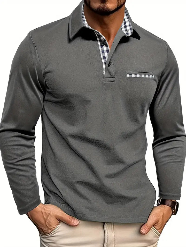 JARED™|LONG SLEEVE POLO