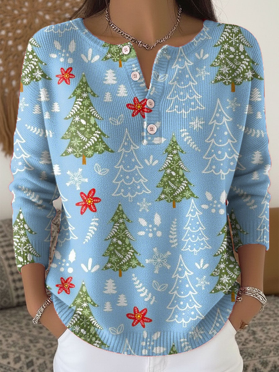 WINNIE™|FESTIVE CASUAL SWEATER