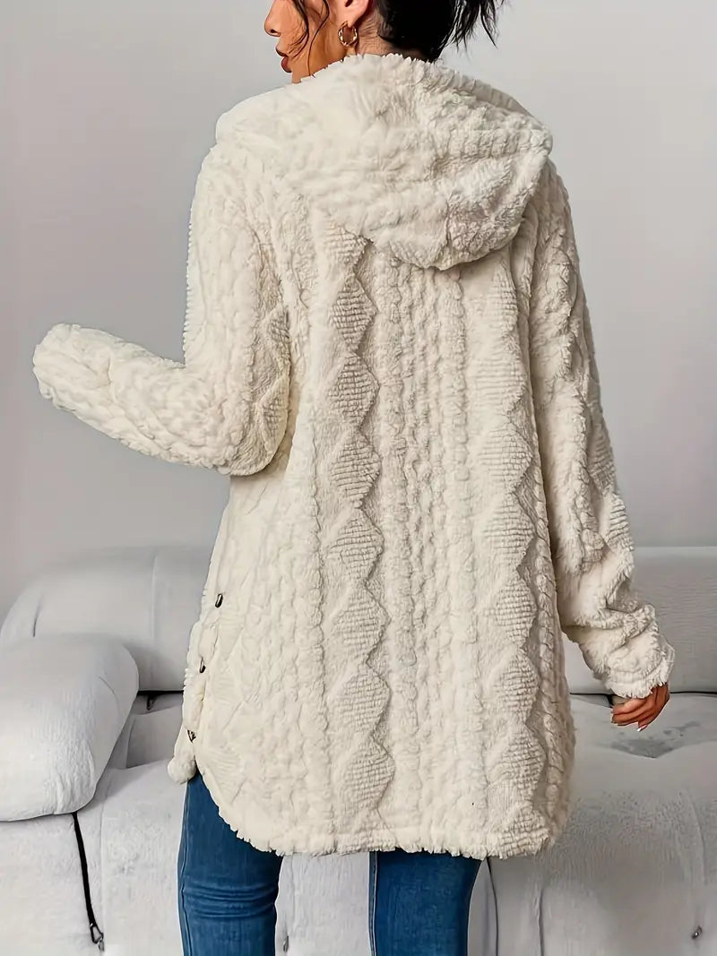 KATIA™|HOODED CARDIGAN