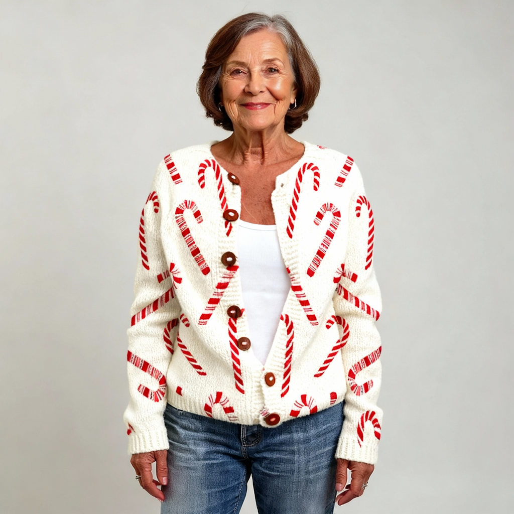 ELLEN™|COZY FESTIVE CARDIGAN