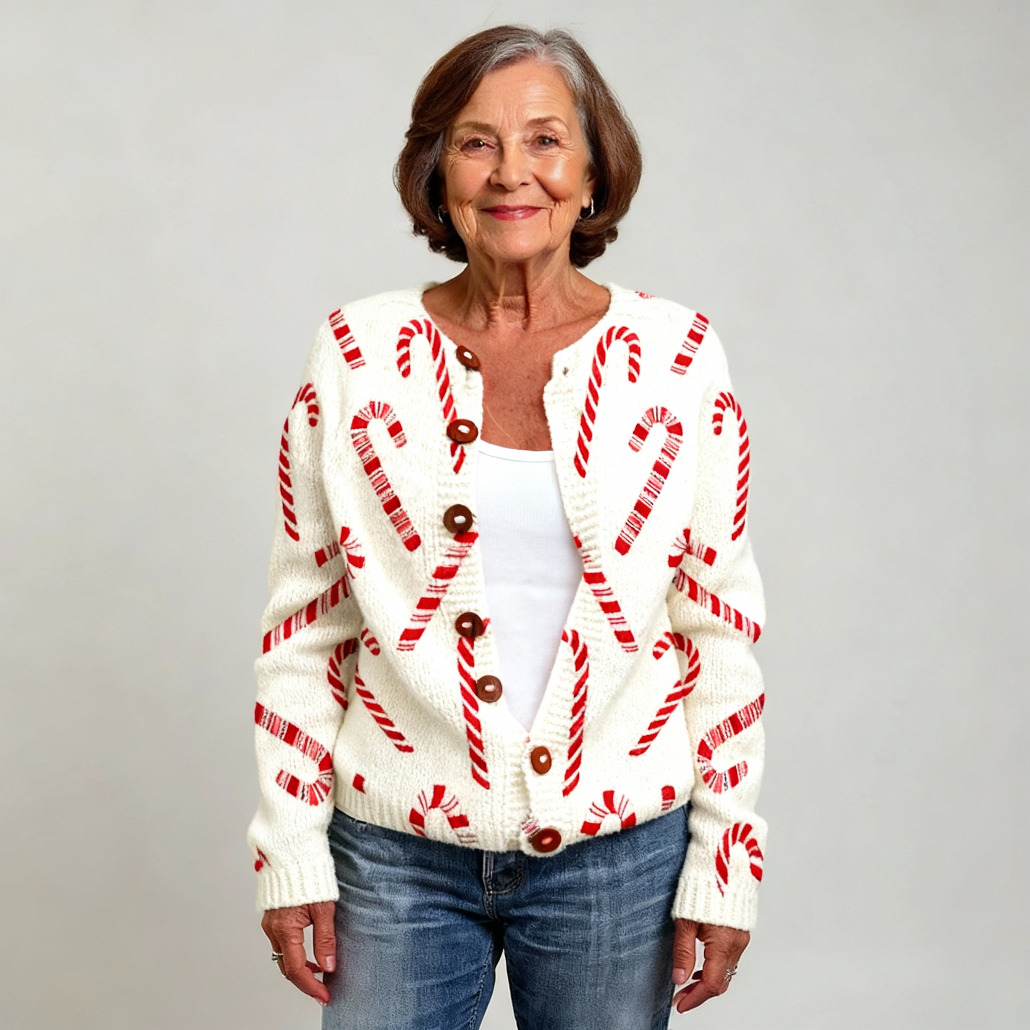 ELLEN™|COZY FESTIVE CARDIGAN