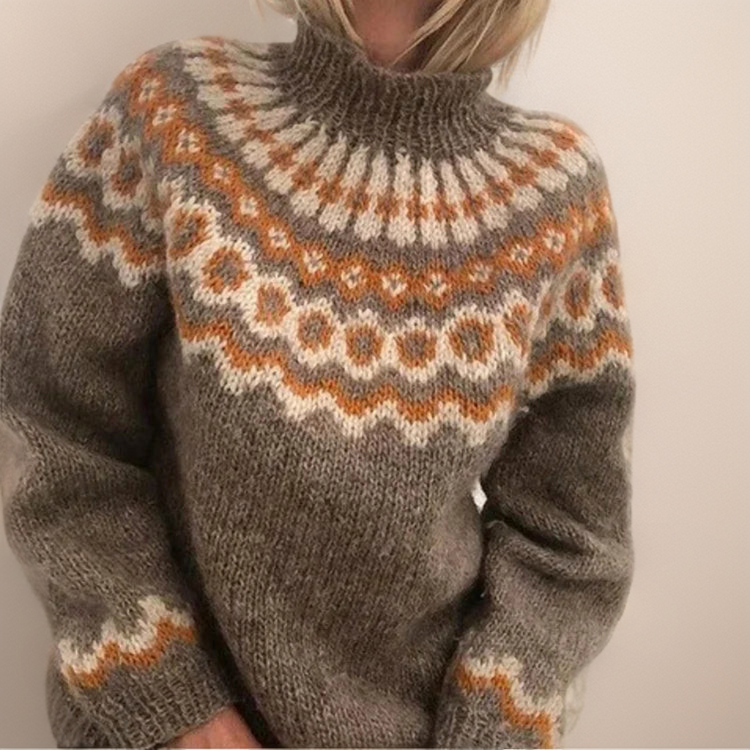 SYLVIA™|CHIC TURTLENECK SWEATER