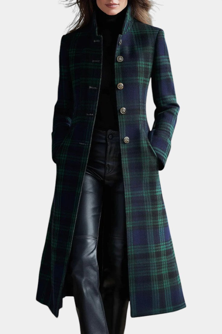 ELLERY™|PLAID ELEGANT COAT