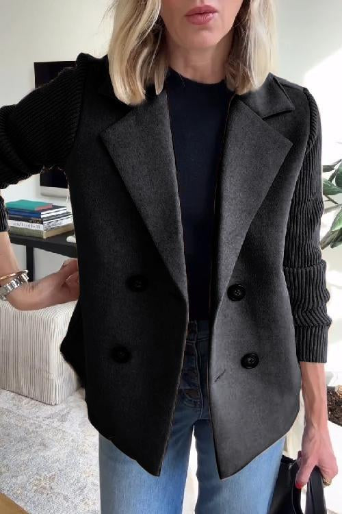 Allegra™|Knit-Sleeve Jacket