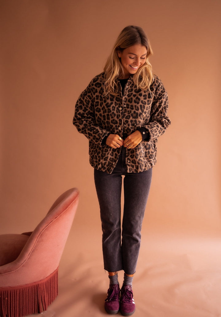 DANIELA™|GIACCA LEOPARDATA CHIC
