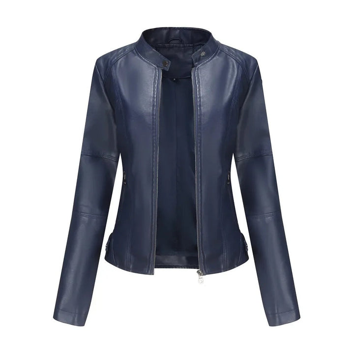 MIA™|Giacca in pelle elegante e alla moda